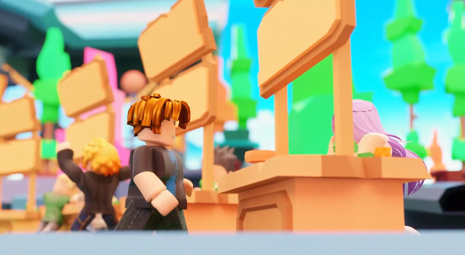 Colorful Roblox city